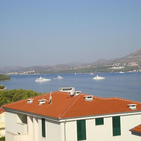 Panoramablick Appartement Trogir Buitenkant foto
