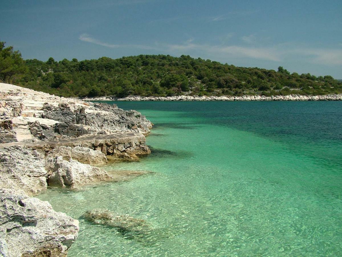 Panoramablick Appartement Trogir Buitenkant foto